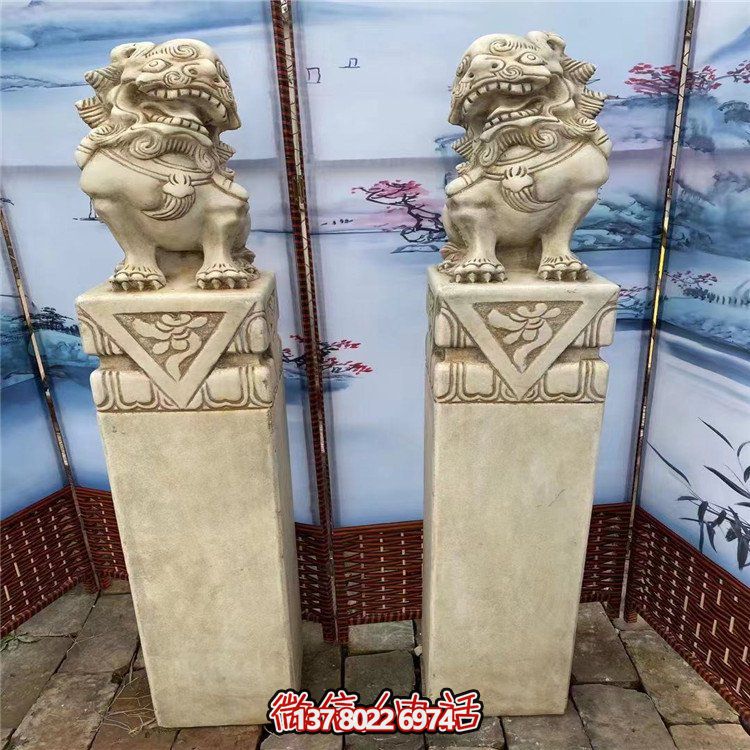 精美石雕擺件，裝點家中庭院