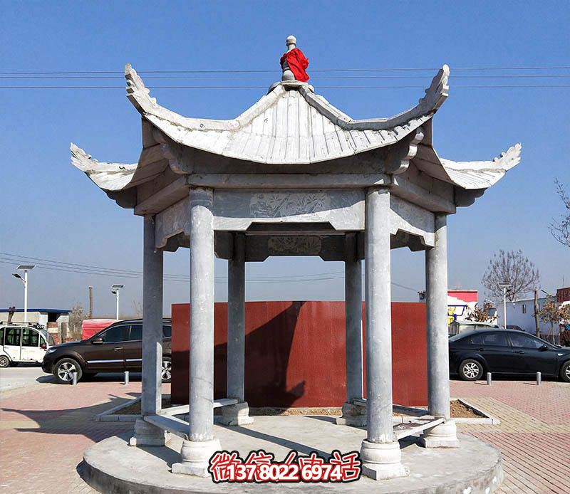 精致大理石涼亭,點綴完美小區(qū)廣場 精致大理石涼亭,點綴完美小區(qū)廣場